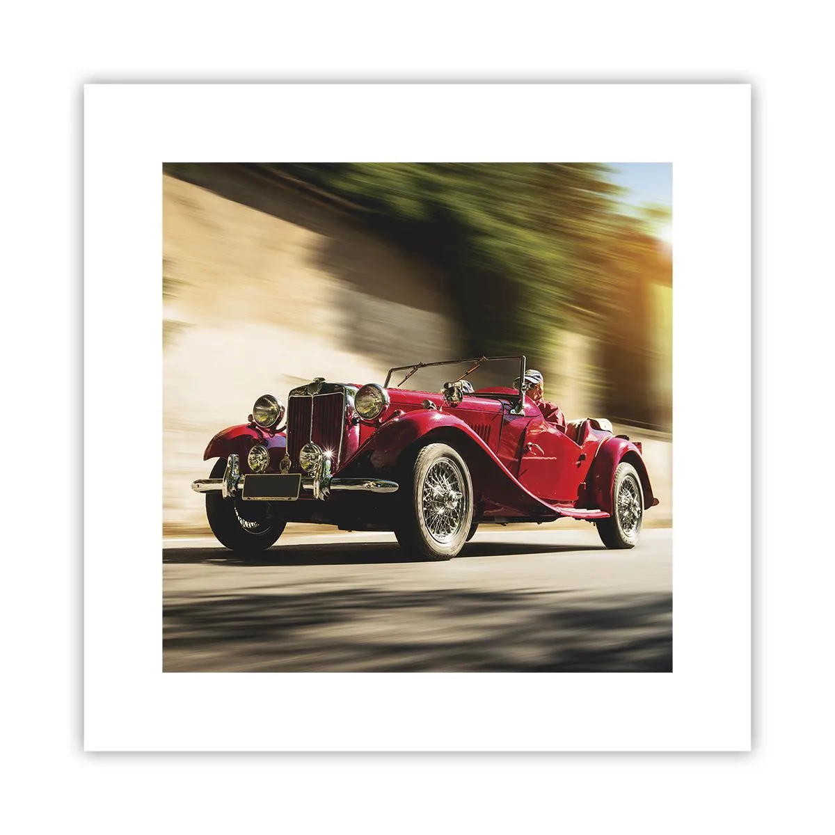 Affisch - Vackrare än Nike från Samothrakis - 30x30 cm