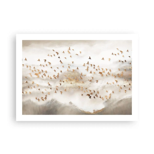 Affisch - Det är dags... - 70x50 cm