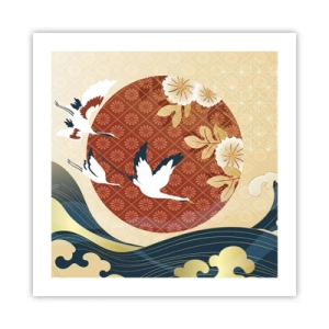 Affisch - Japansk saga - 50x50 cm