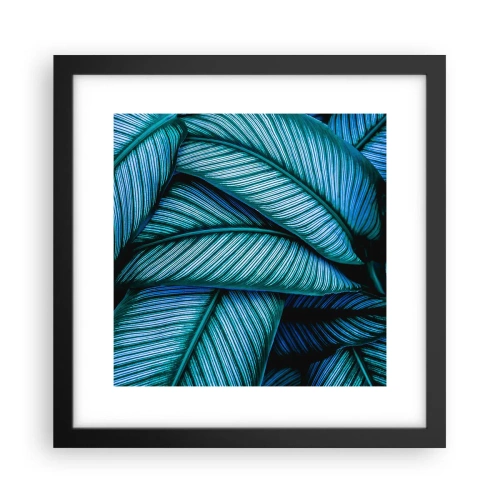 Affisch i svart ram - Livslinjer - 30x30 cm