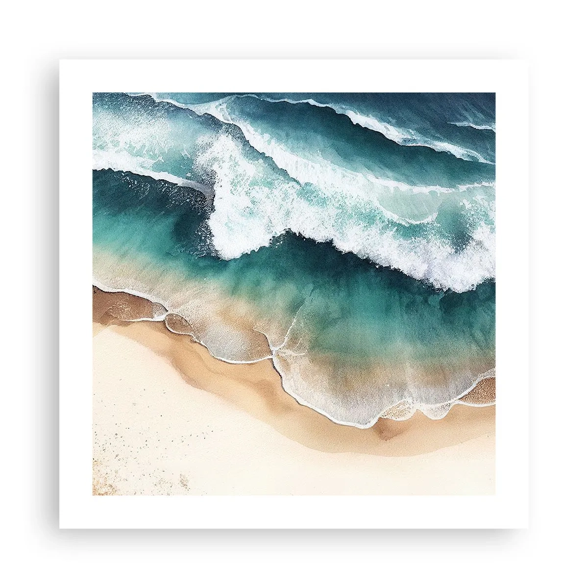 Affisch - Ett evigt möte - 50x50 cm