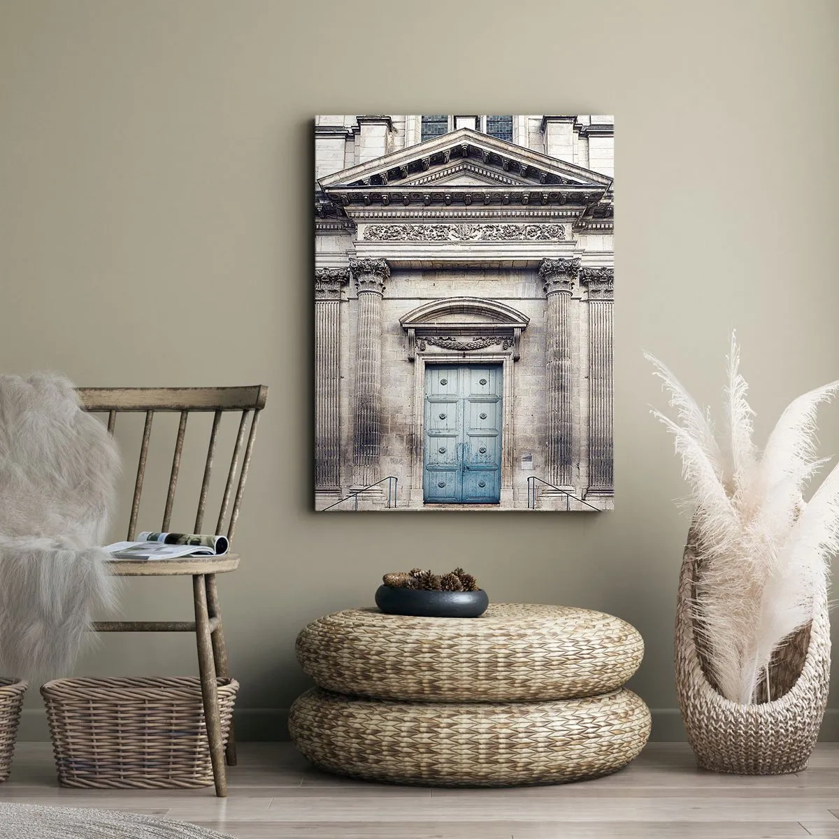 Canvastavla - Bild på duk - Porten till andens värld - 50x70 cm
