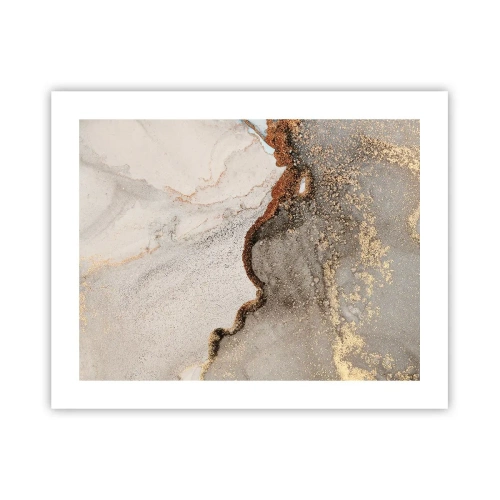 Affisch - På färgernas gräns - 50x40 cm