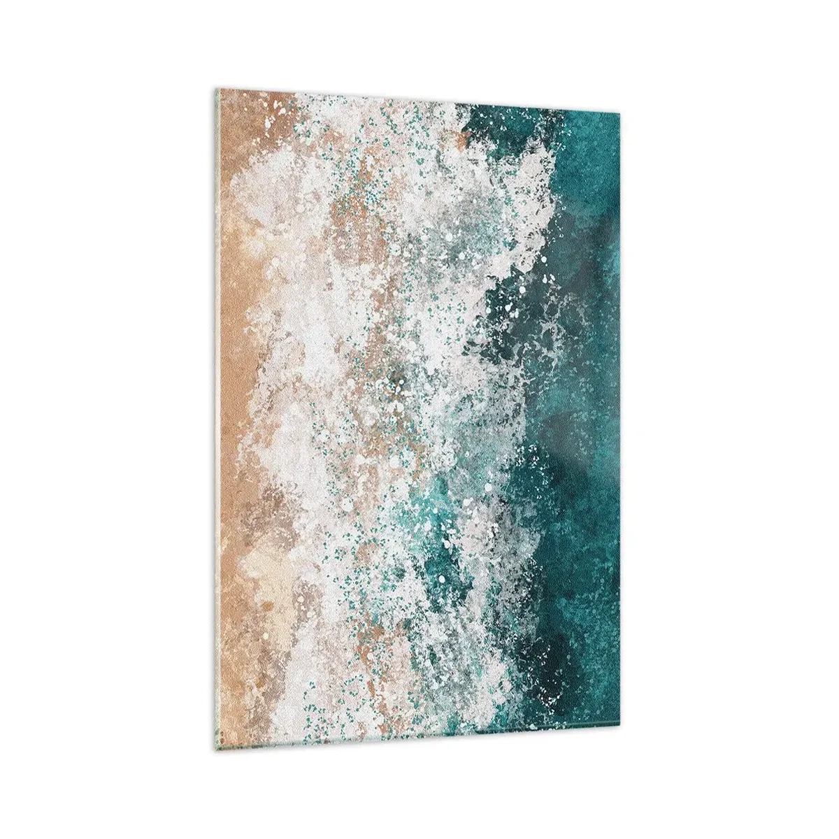 Glastavla - Bild på glas - Berättelser från havet - 80x120 cm