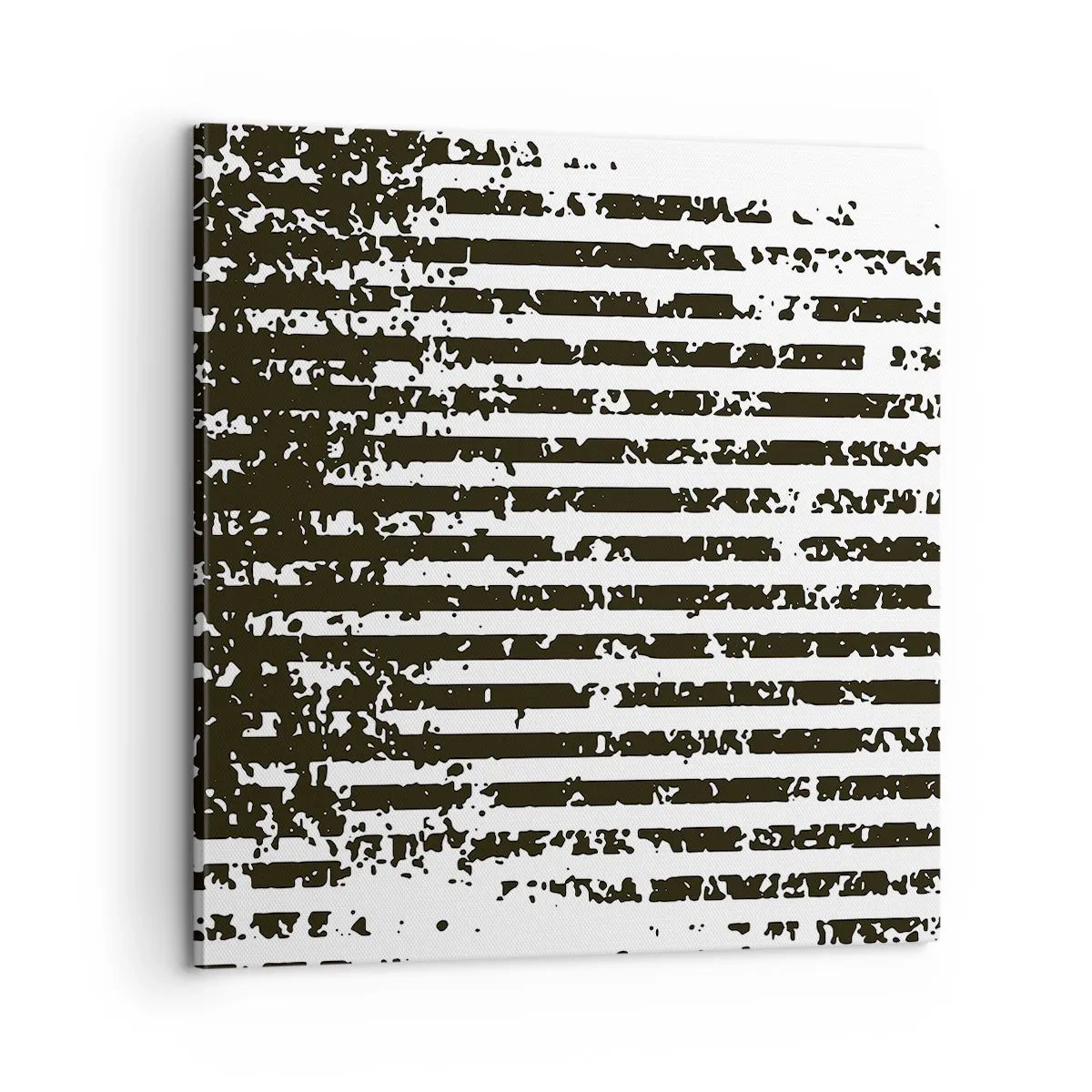 Canvastavla - Bild på duk - Rytm och brus - 60x60 cm
