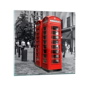 Glastavla - Bild på glas - , - 50x50 cm