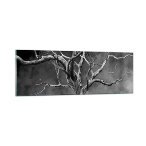 Glastavla - Bild på glas - Ursprungligt och heligt - 90x30 cm