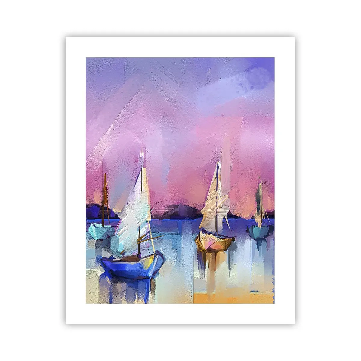 Affisch - Riktning: öppet vatten - 40x50 cm