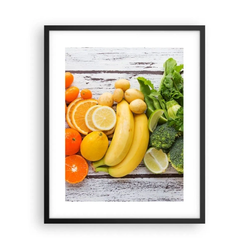 Affisch i svart ram - Räcker det inte? - 40x50 cm