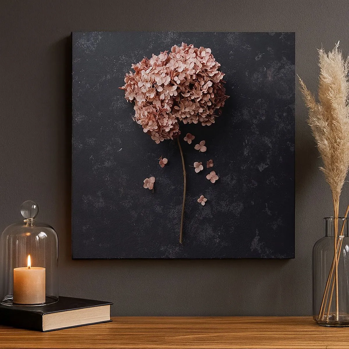 Canvastavla - Bild på duk - Ett verkligt romantiskt tecken - 30x30 cm