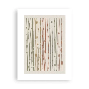 Affisch - Musikalisk färgnotation - 30x40 cm
