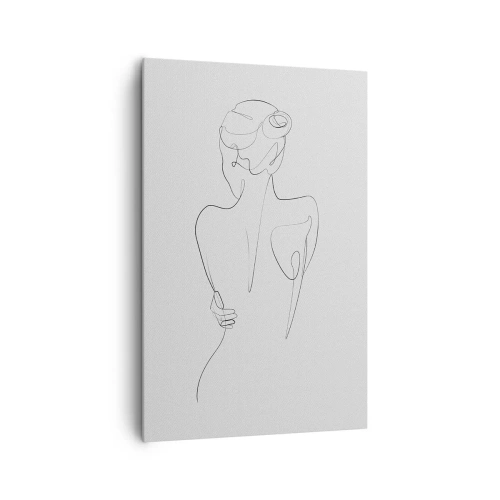 Canvastavla - Bild på duk - Kroppens musik - 80x120 cm