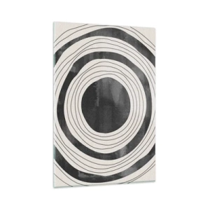 Glastavla - Bild på glas - I själva kärnan - 80x120 cm