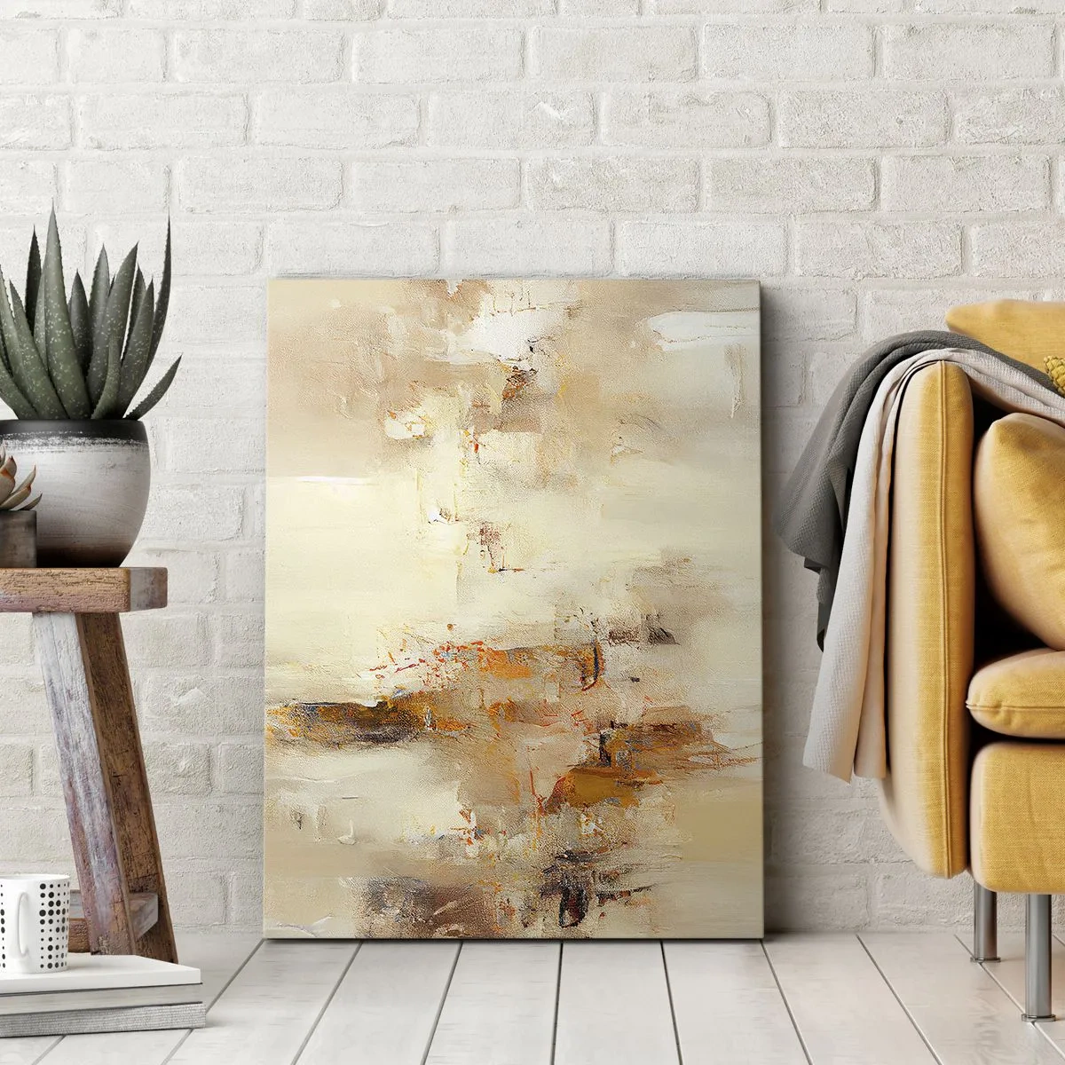 Canvastavla - Bild på duk - Bärnstenens själ - 50x70 cm