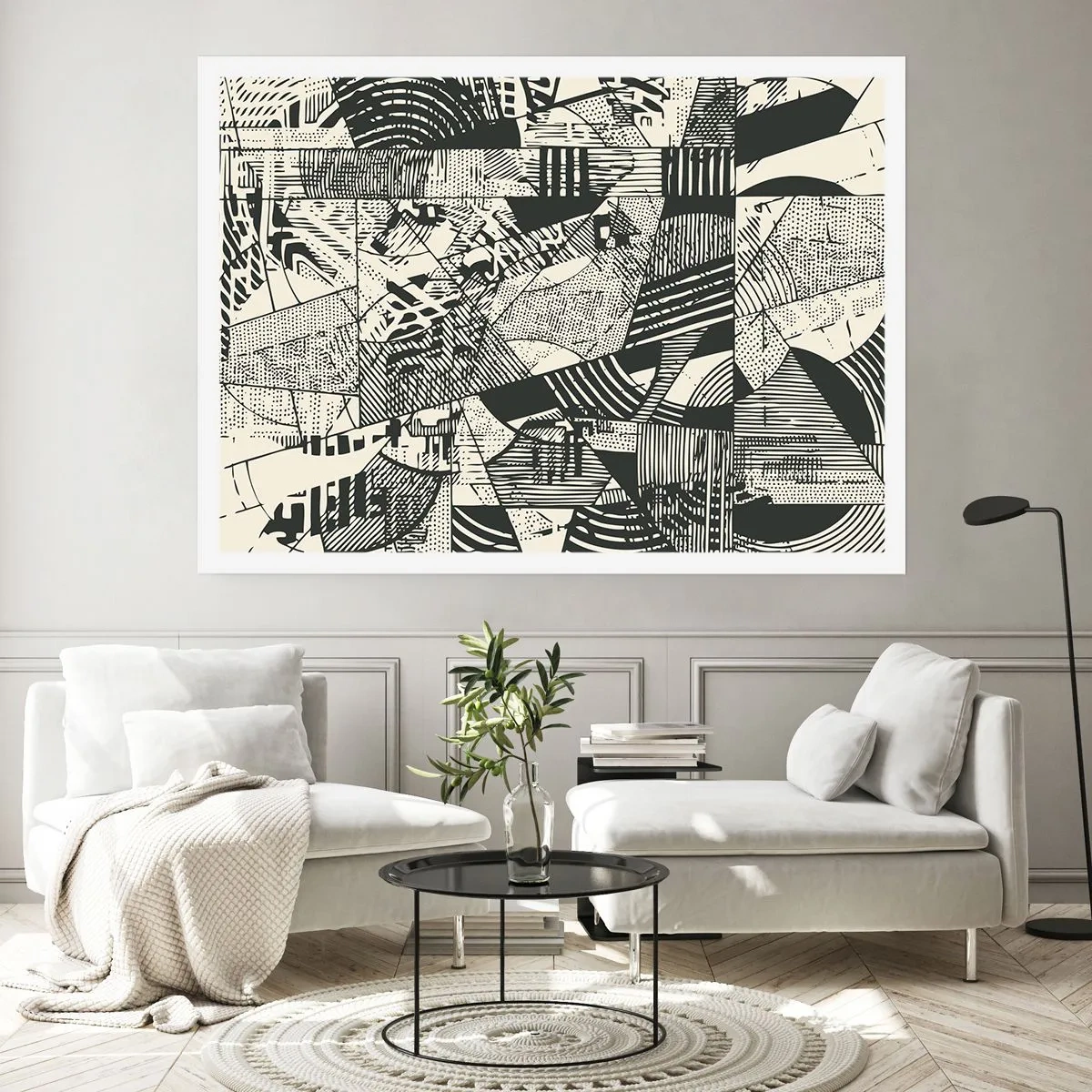 Affisch - Nutidens dynamik - 100x70 cm