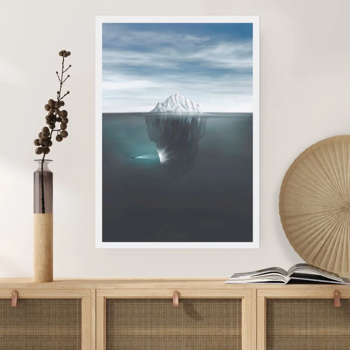 Affisch - Undervattensmysterium - 70x100 cm