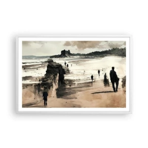 Affisch i vit ram - Framkallade - 91x61 cm