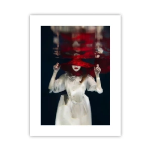 Affisch - Konstig fru - 30x40 cm