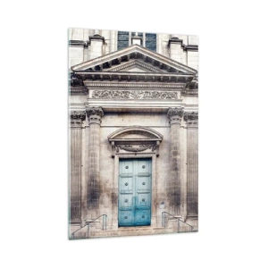 Glastavla - Bild på glas - Porten till andens värld - 80x120 cm