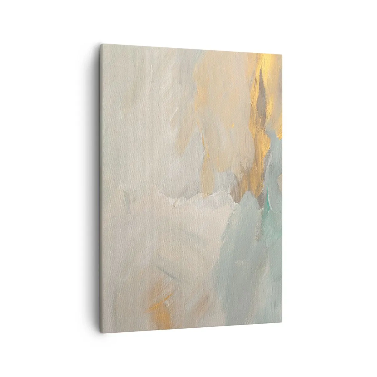 Canvastavla - Bild på duk - Abstraktion - ett land av mildhet - 50x70 cm