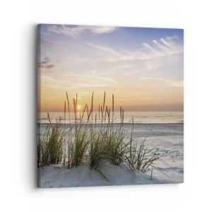 Canvastavla - Bild på duk - Titta, tänk, känn - 30x30 cm