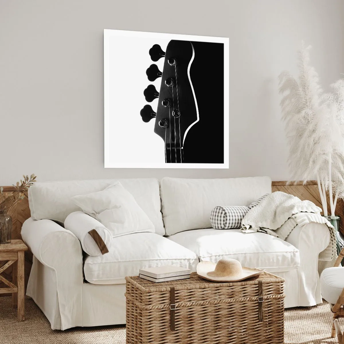 Affisch - Rocktystnad - 30x30 cm