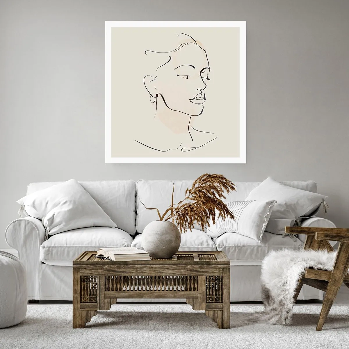 Affisch - Säkra drag - 60x60 cm