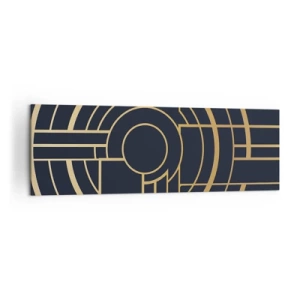 Canvastavla - Bild på duk - Sakernas gång - 160x50 cm