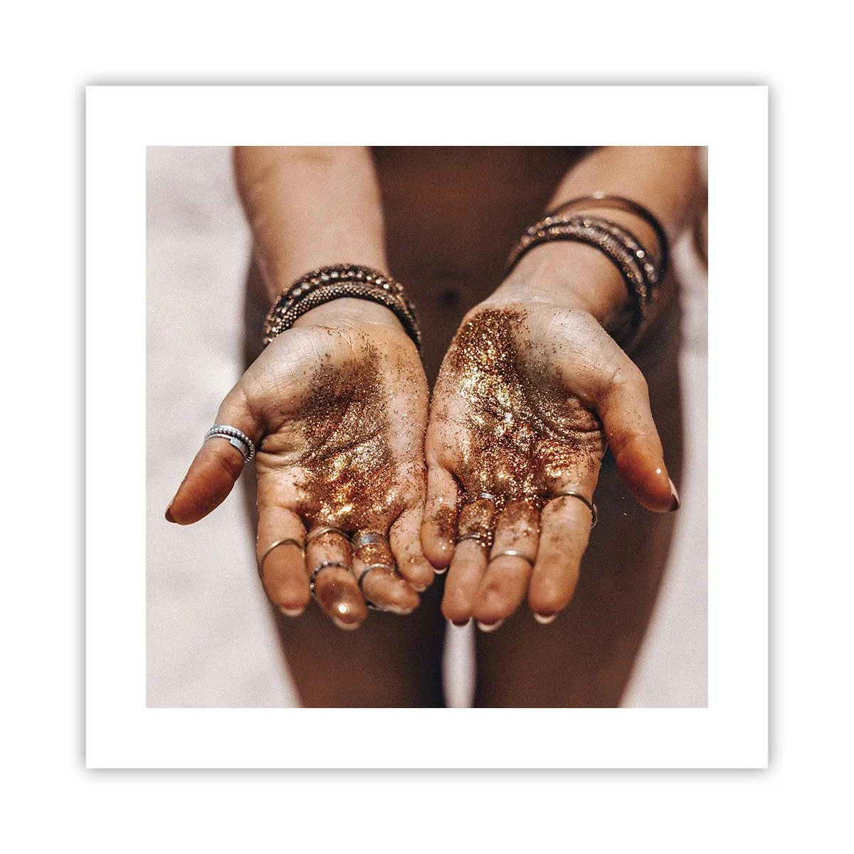 Affisch - Gåva för dig - 40x40 cm