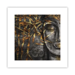 Affisch - Känn lugnet - 30x30 cm