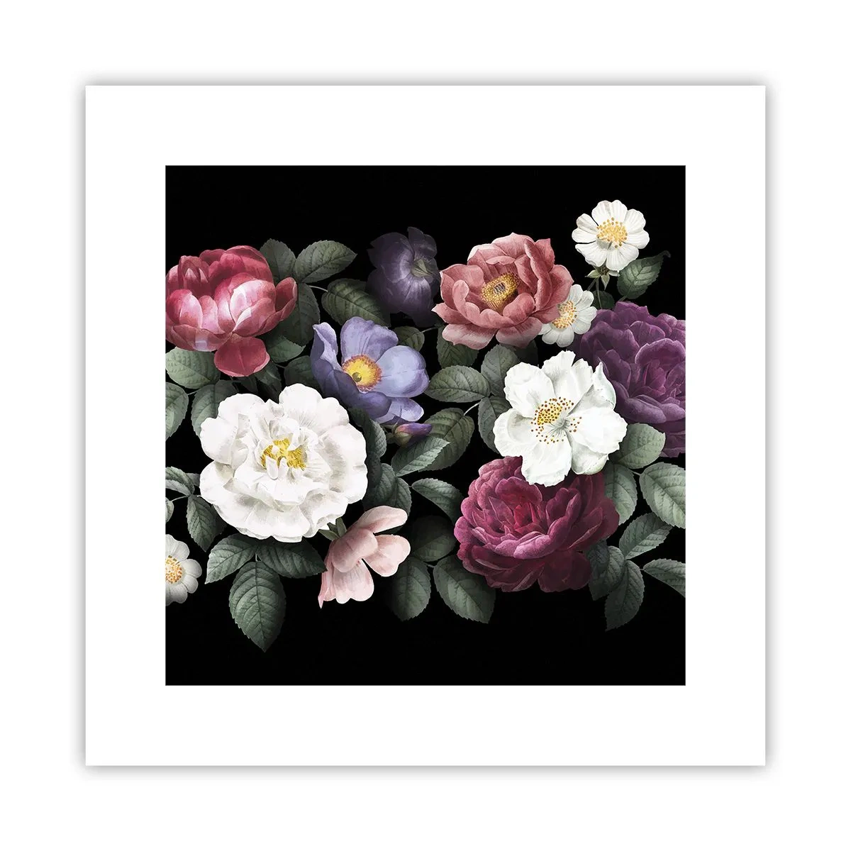 Affisch - Från en engelsk trädgård - 30x30 cm