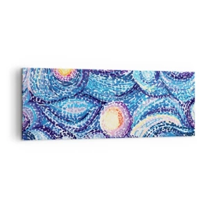 Canvastavla - Bild på duk - Från van Goghs tavla - 140x50 cm