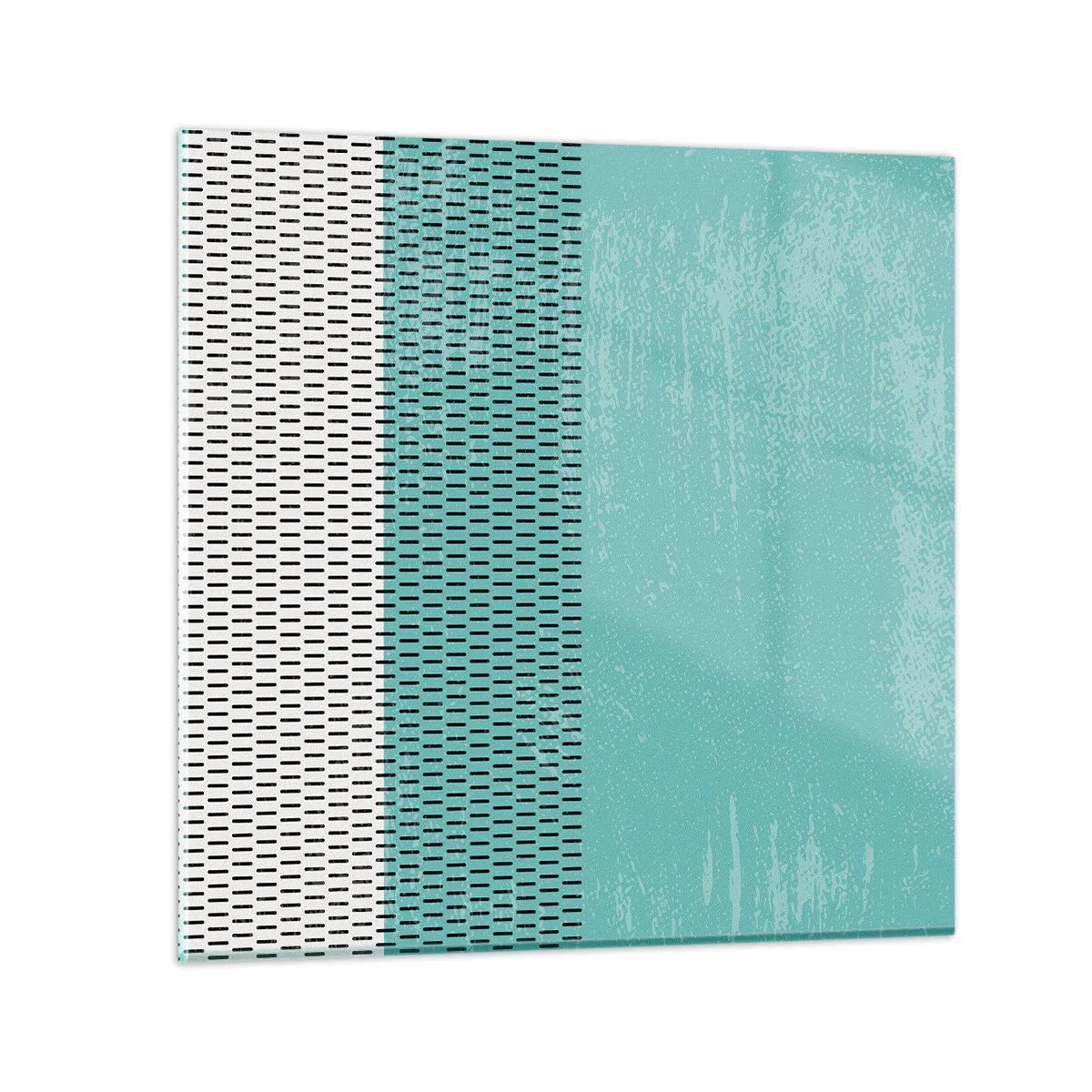 Glastavla - Bild på glas - Balanserad komposition - 50x50 cm