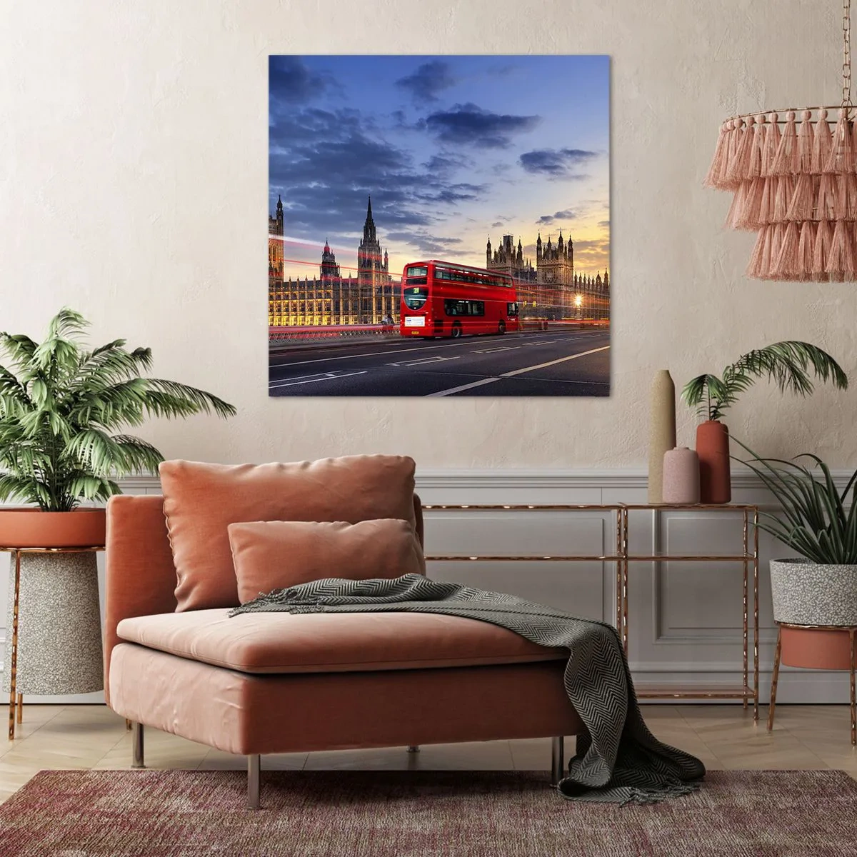 Canvastavla - Bild på duk - Särdrag - 50x50 cm