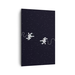 Canvastavla - Bild på duk - Rymddans - 80x120 cm