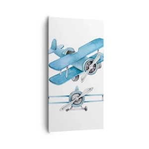 Canvastavla - Bild på duk - En född vinnare - 65x120 cm