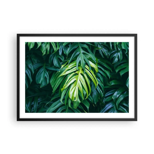 Affisch i svart ram - Doppa sig i fräschheten - 70x50 cm
