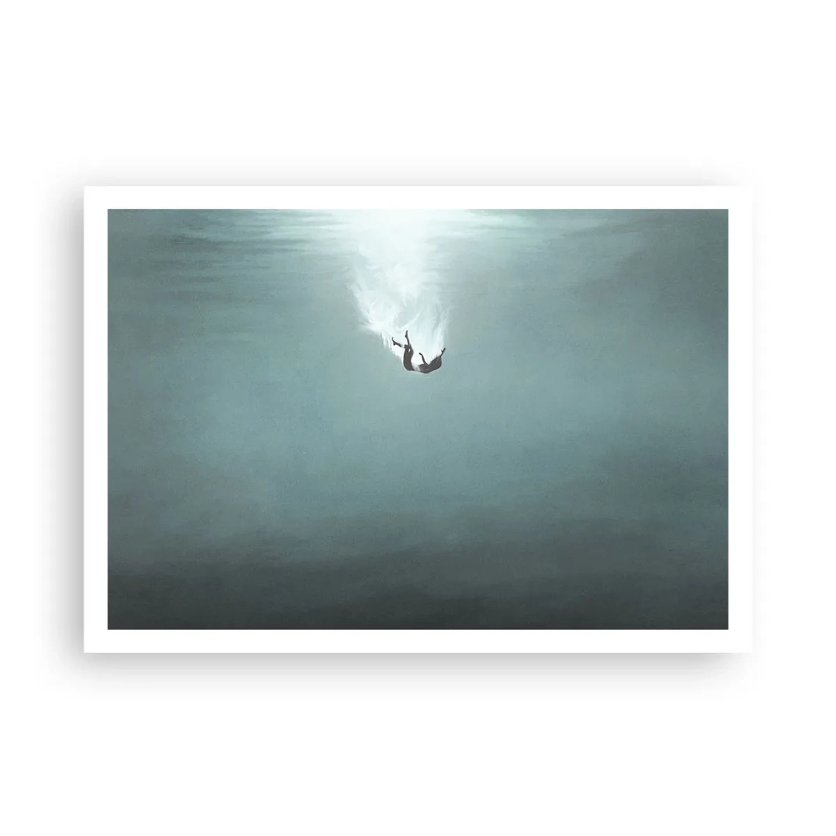 Affisch - I havets famn - 100x70 cm