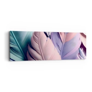 Canvastavla - Bild på duk - Fågelstil - 90x30 cm