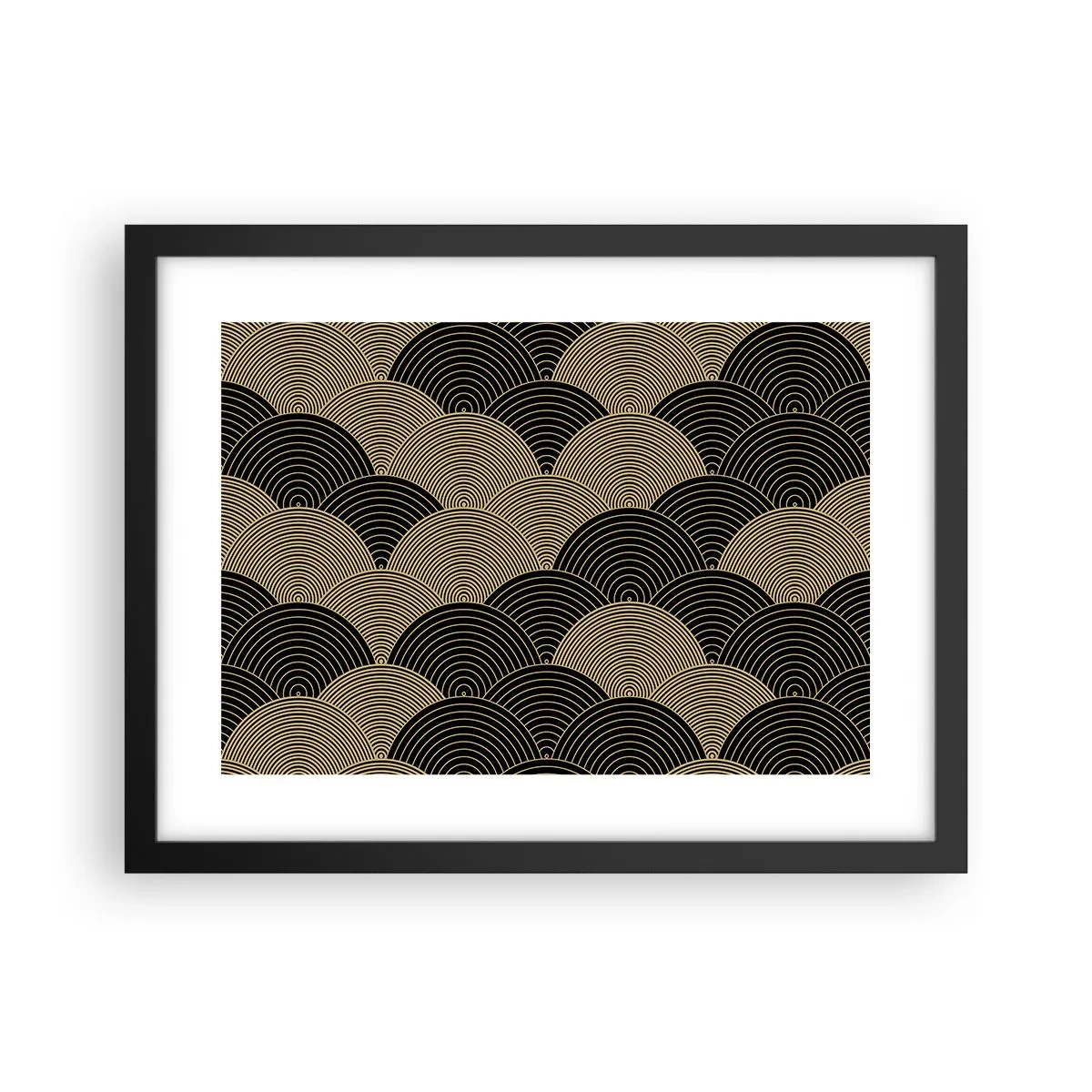 Affisch i svart ram - Enighet i mångfald - 40x30 cm