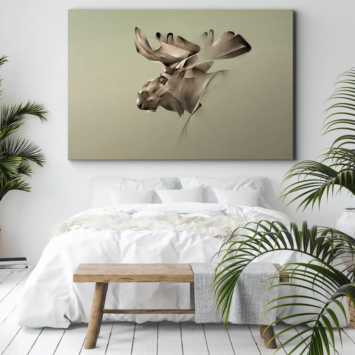 Canvastavla - Bild på duk - Lugnets kraft - 100x70 cm