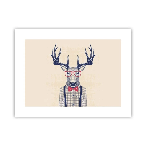 Affisch - Rolig extravagans - 40x30 cm