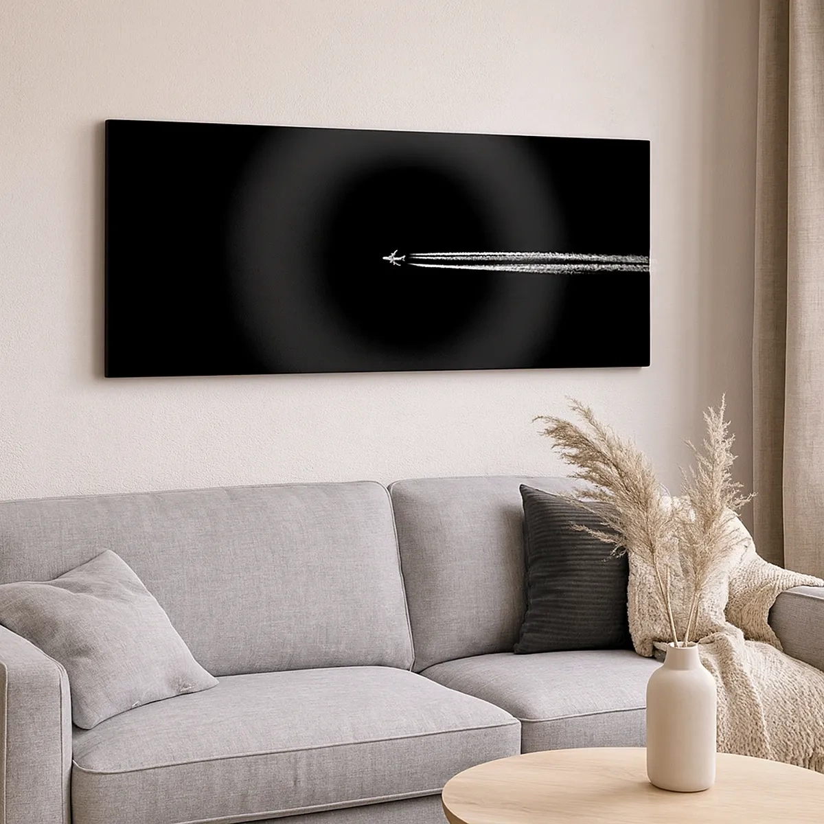 Canvastavla - Bild på duk - I en annan dimension - 30x30 cm