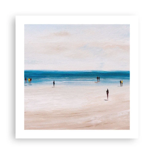 Affisch - Ett naturligt behov - 50x50 cm