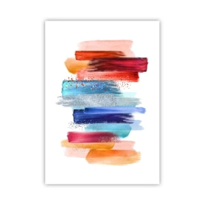 Affisch - Upp och ner  - 70x100 cm