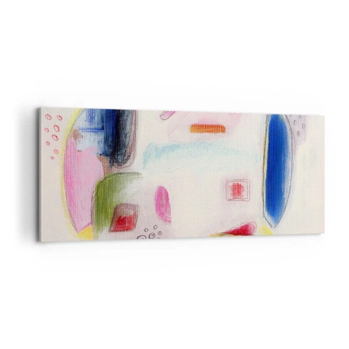 Canvastavla - Bild på duk - Mera konvex än konkav eller platt - 100x40 cm