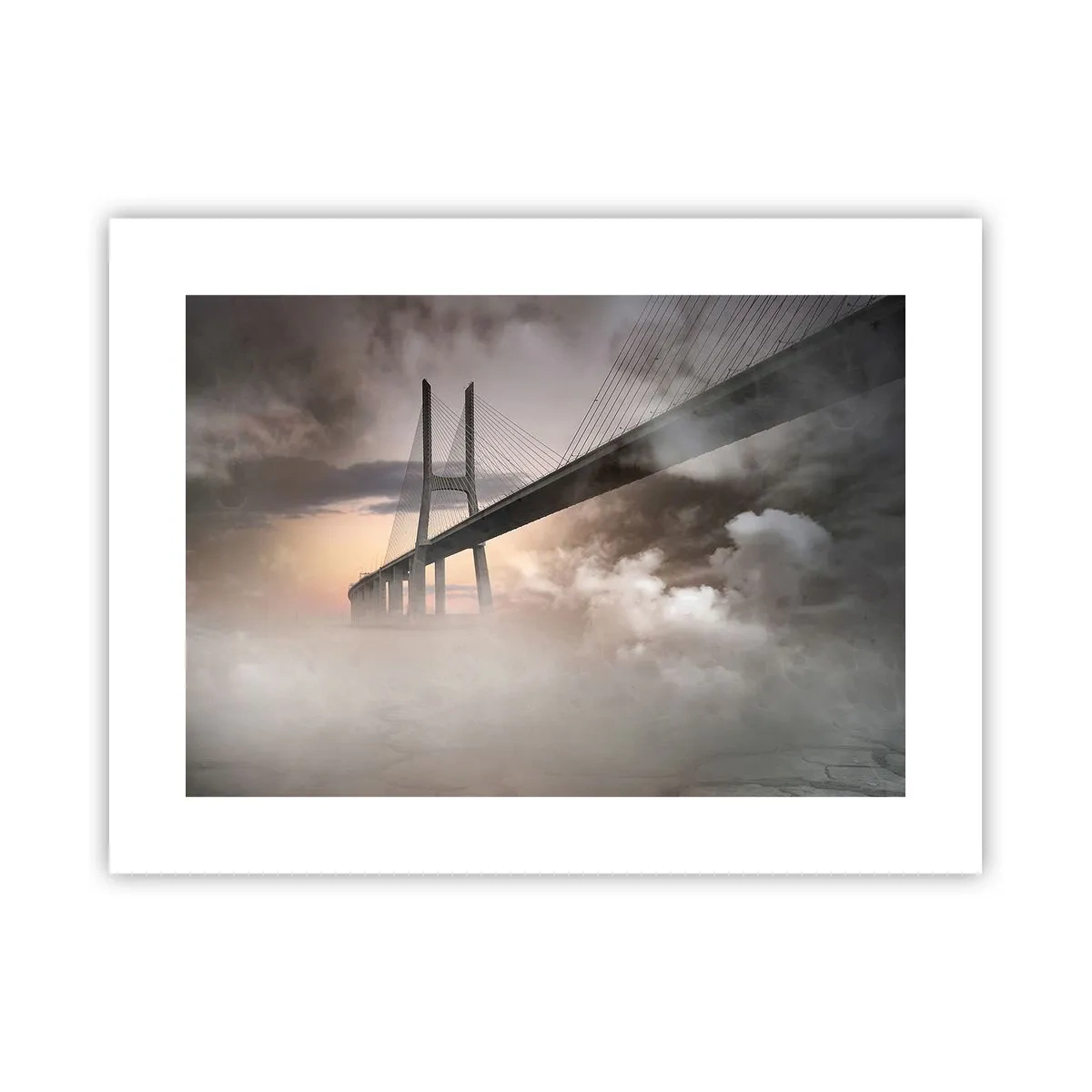 Affisch - Vid en flod som inte finns - 40x30 cm