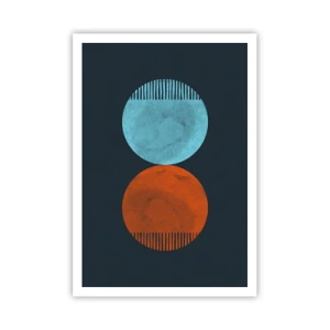 Affisch - Endast geometri? - 70x100 cm