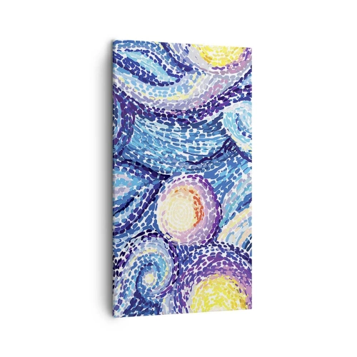 Canvastavla - Bild på duk - Från van Goghs tavla - 45x80 cm