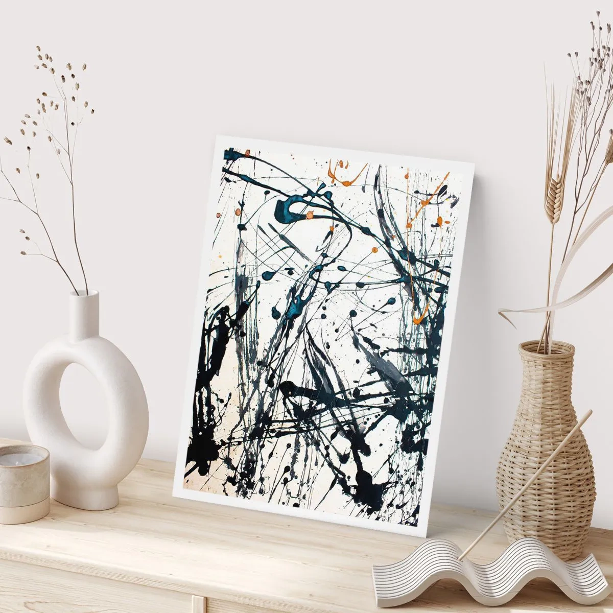 Affisch - Expressionistisk abstraktion - 61x91 cm